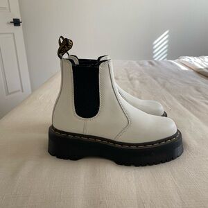 White doc Martens